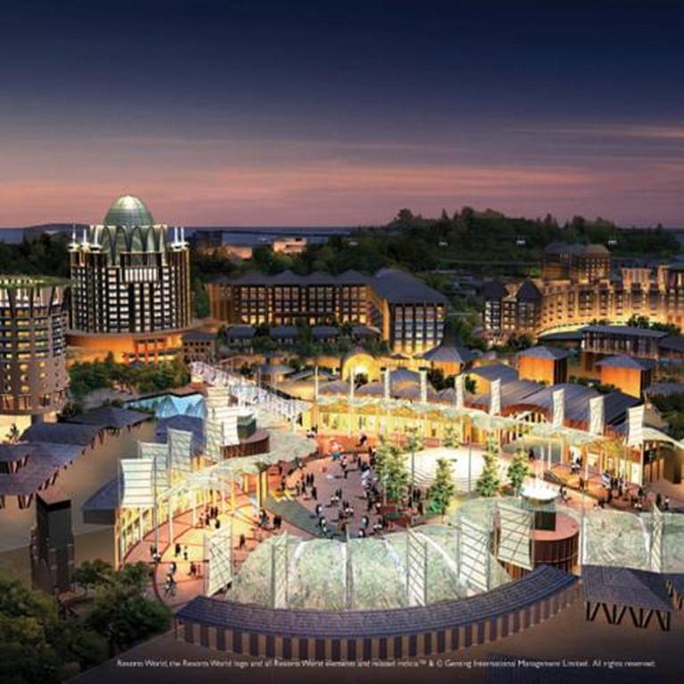 Resorts World Sentosa - Festive Hotel Singapore Eksteriør billede The Village at Sun Peaks
