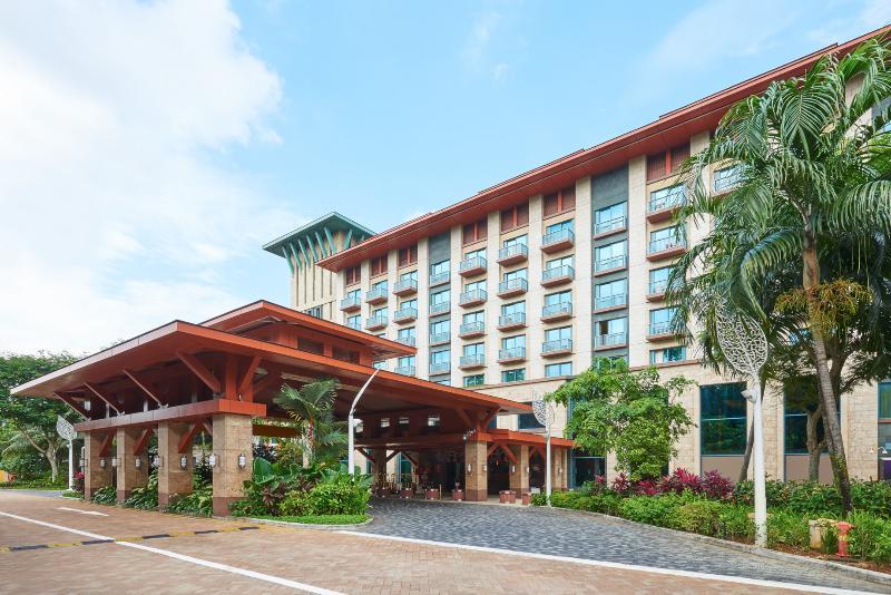 Resorts World Sentosa - Festive Hotel Singapore Eksteriør billede The hotel's main entrance