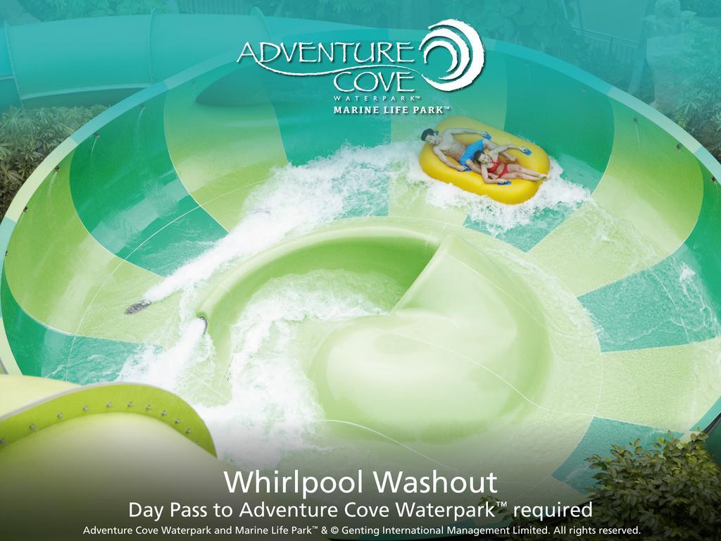 Resorts World Sentosa - Festive Hotel Singapore Eksteriør billede Whirlpool Washout